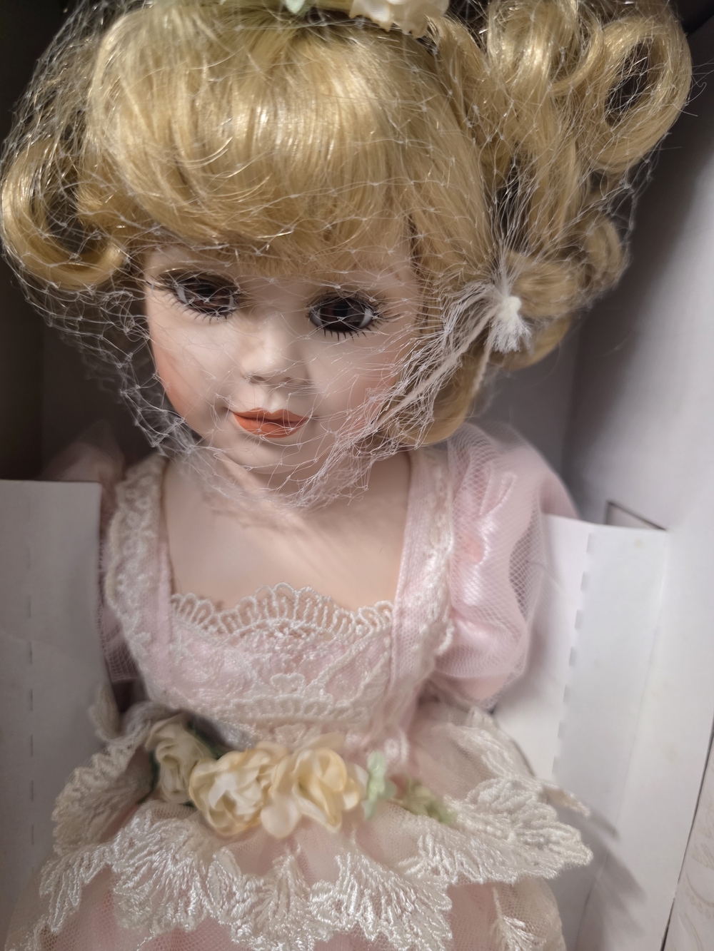 Limited Edition "Merry" Porcelain Doll #1180/3500
